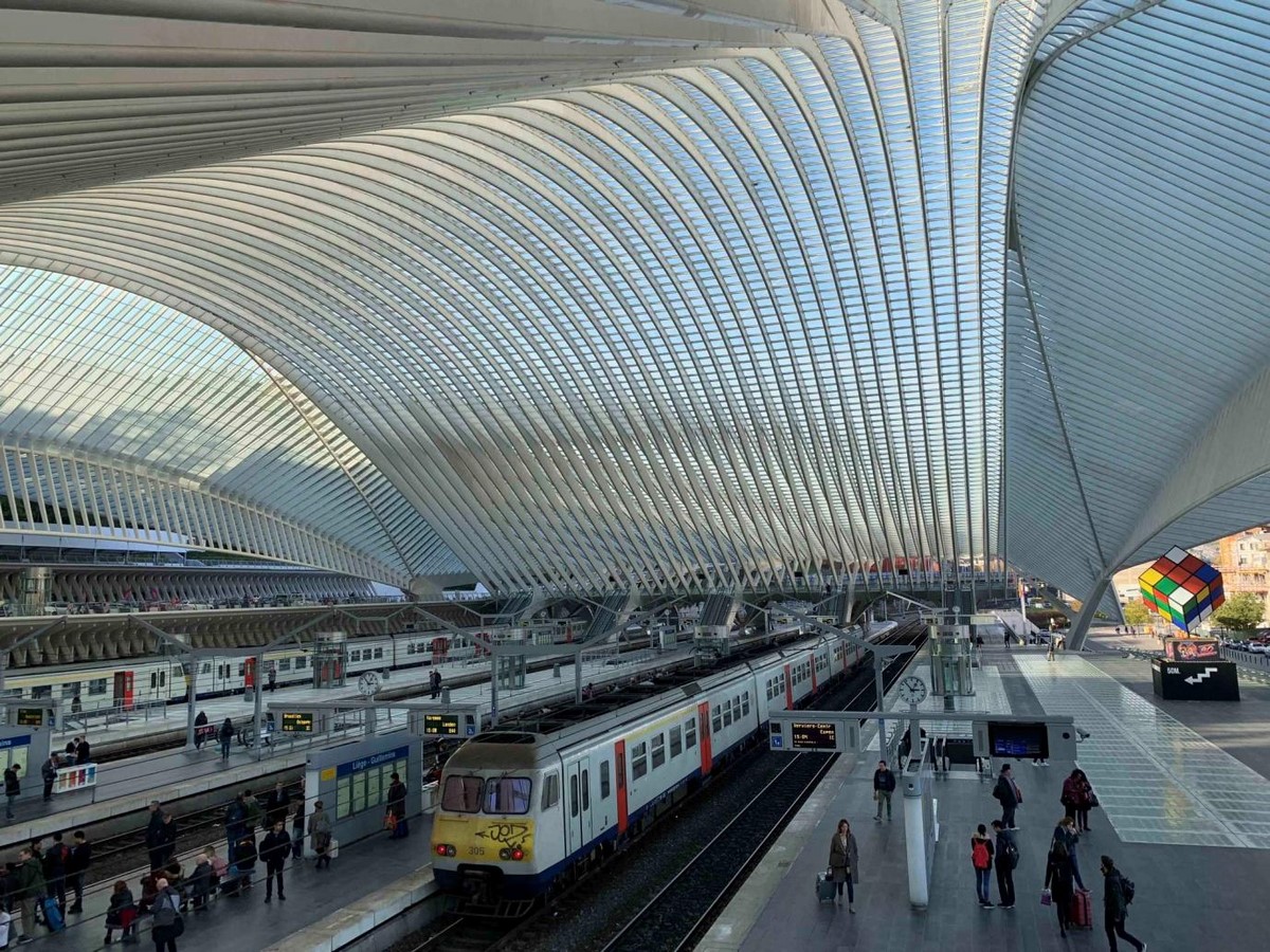 Guillemins TGV Railway Station, Belgium- sheet2