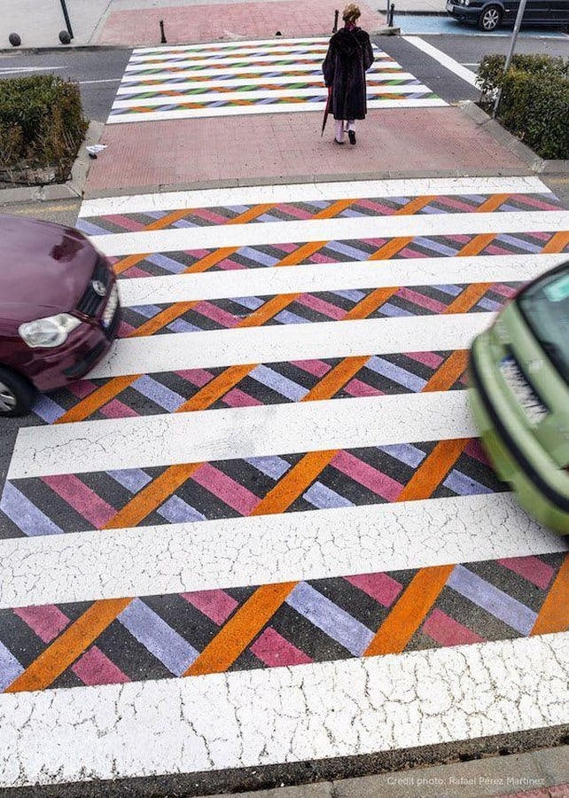 Vibrant Pedestrian crossing - sheet1