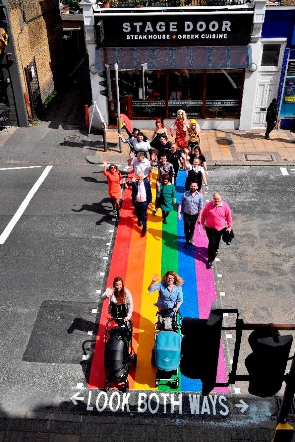 Vibrant Pedestrian crossing - sheet3