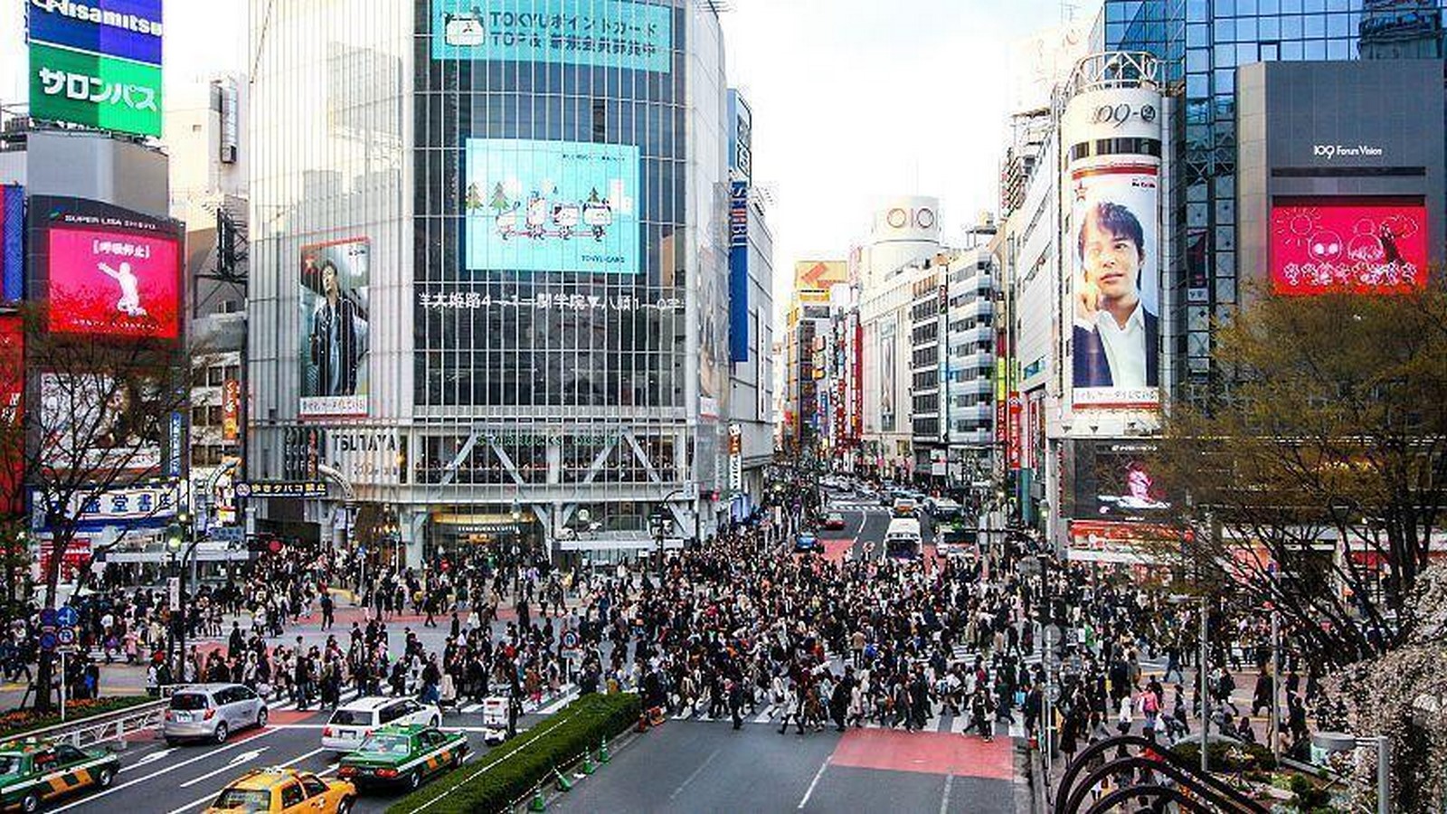 Shibuya junction crossing, Tokyo, Japan- sheet2