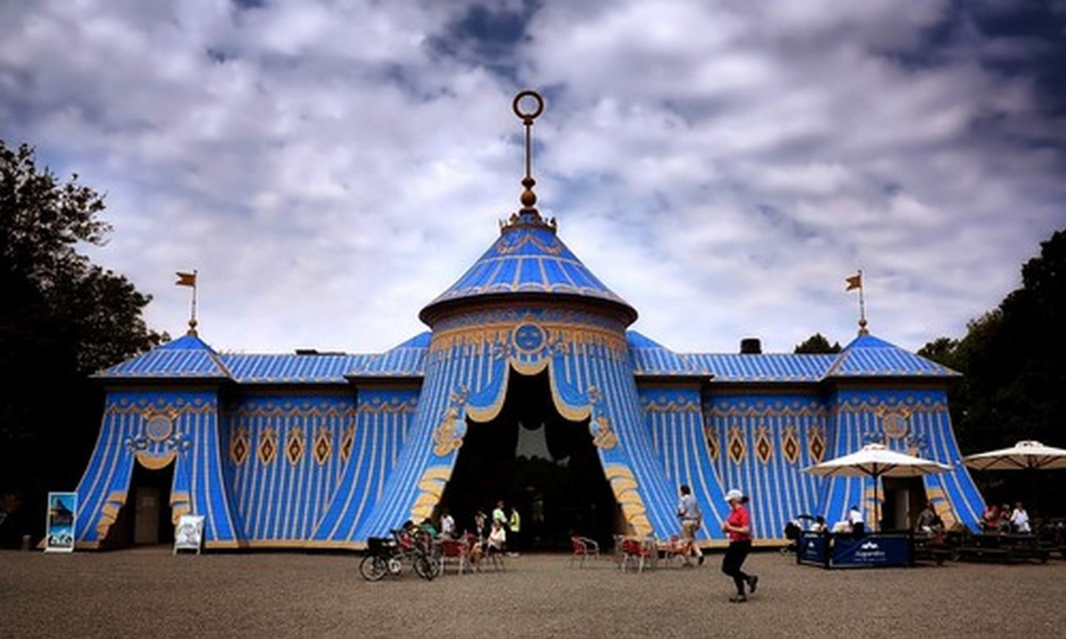 The Sultan's Copper Tents by Louis Jean Desprez- The Turkish tents - Sheet3