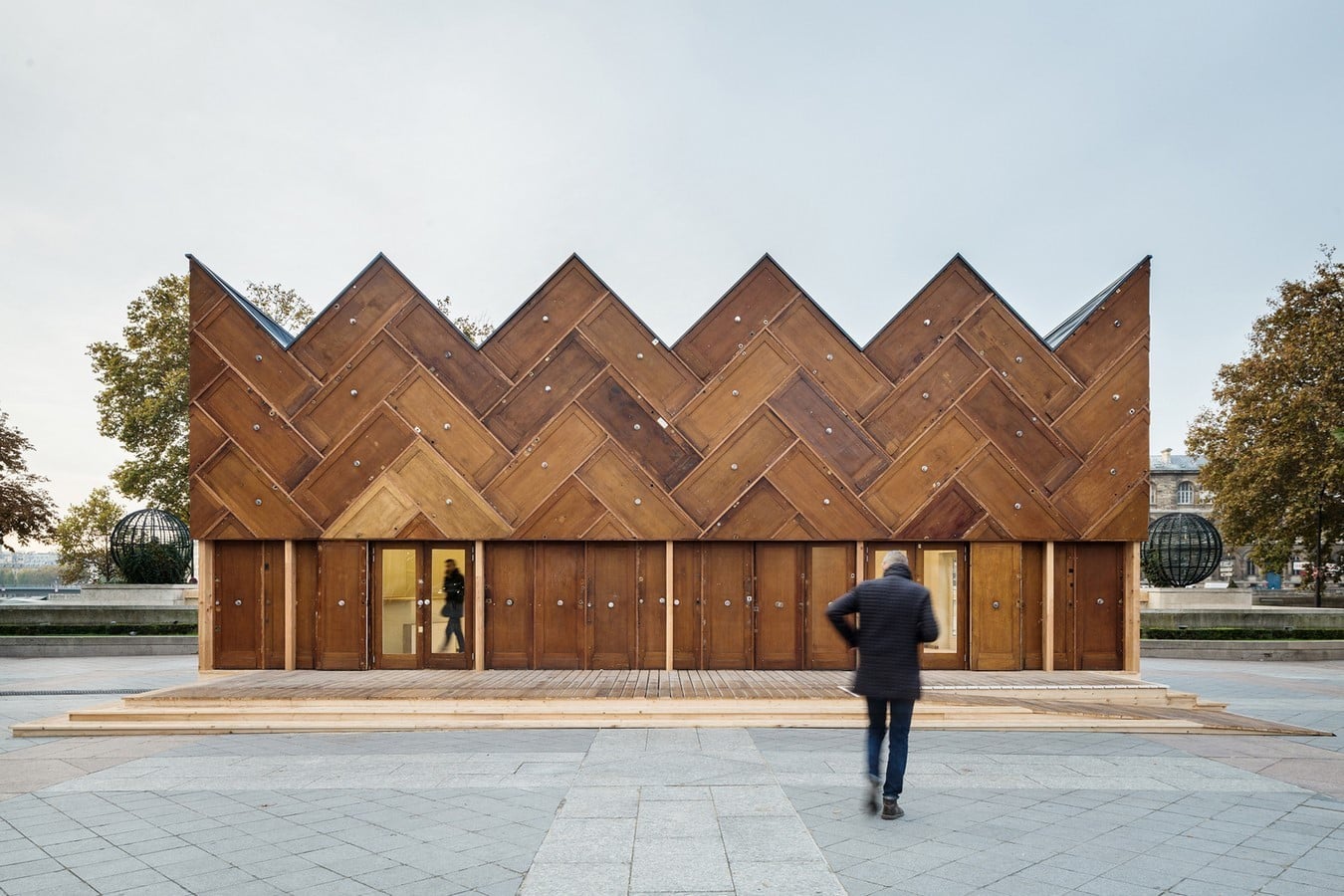 Project - The Circular Pavilion, Paris, France- sheet1