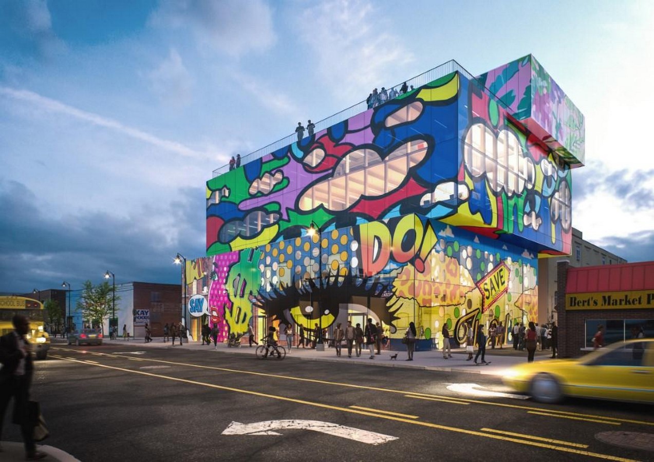 Glass mural' will preserve and promote the street art of Detroit comissioned by MVRDV - Sheet1