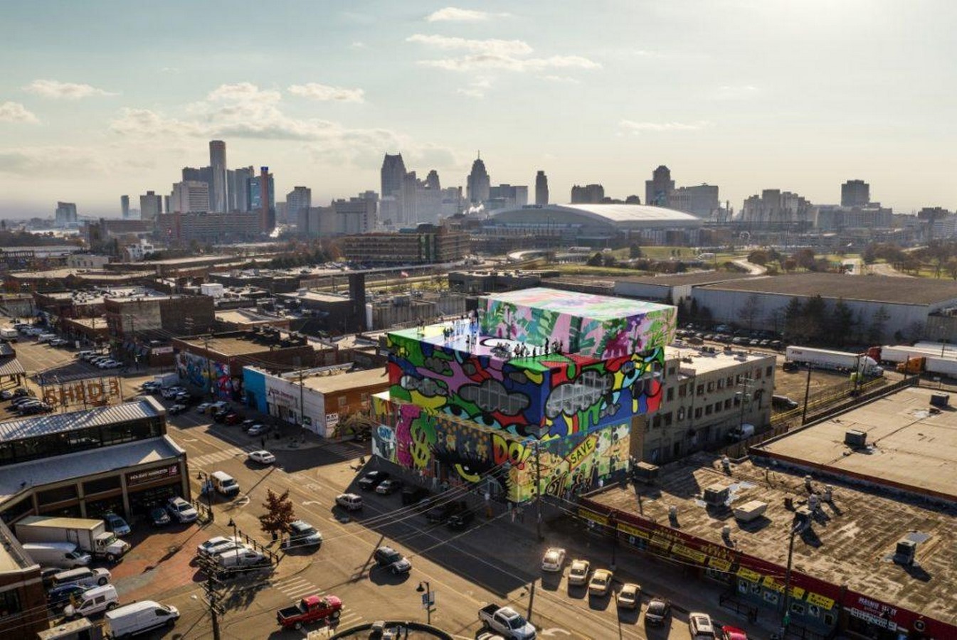 Glass mural' will preserve and promote the street art of Detroit comissioned by MVRDV - Sheet4