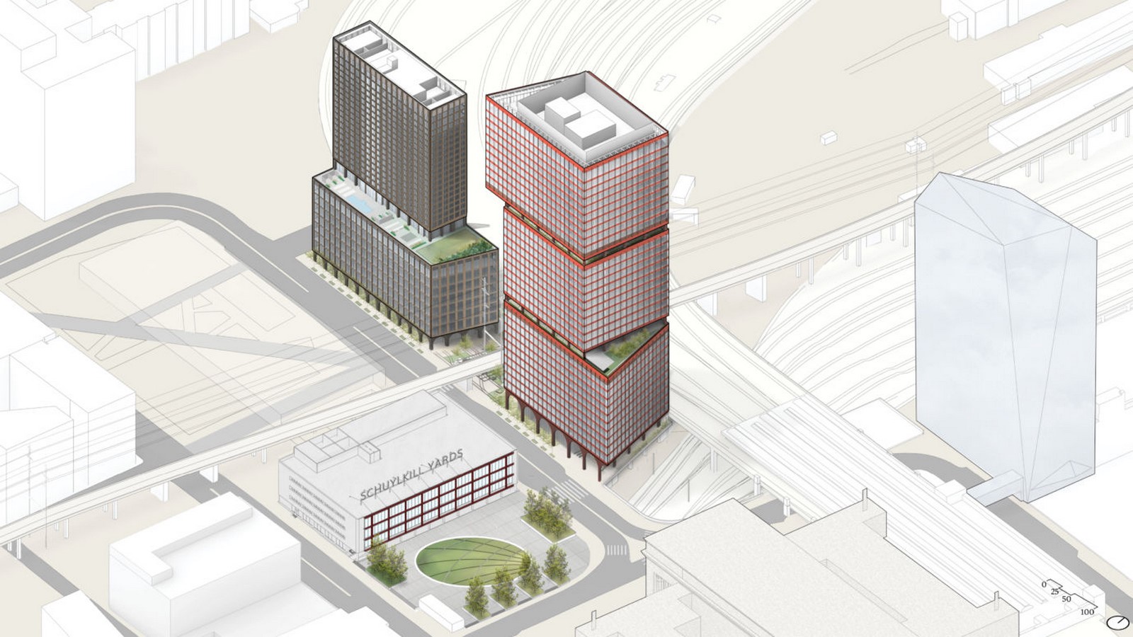 JFK Towers at Schuylkill Yards, Philadelphia, PA - sheet1
