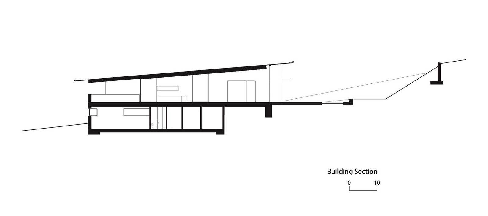Three-storey coloured window, Lookout House created by Faulkner Architects - Sheet15