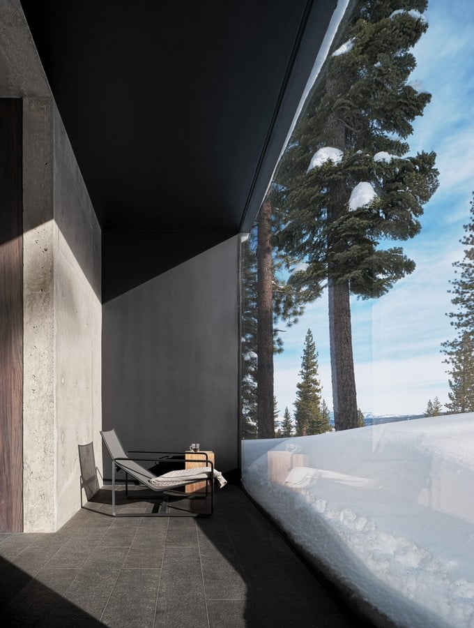 Three-storey coloured window, Lookout House created by Faulkner Architects - Sheet20