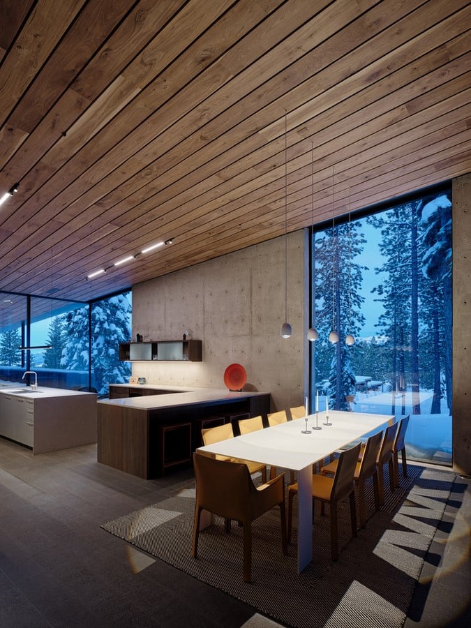 Three-storey coloured window, Lookout House created by Faulkner Architects - Sheet5