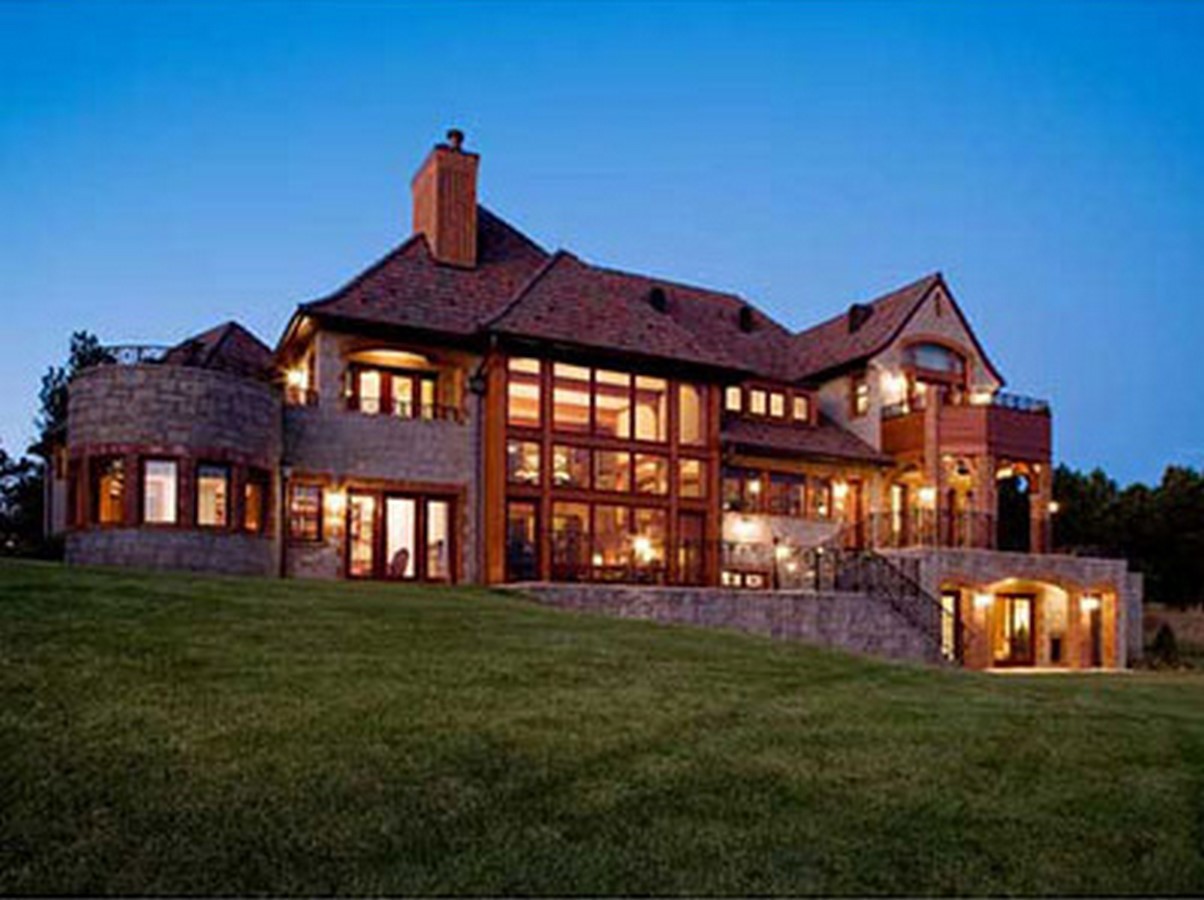 Western stone & brick Country House, Rapid City, SD - Sheet1