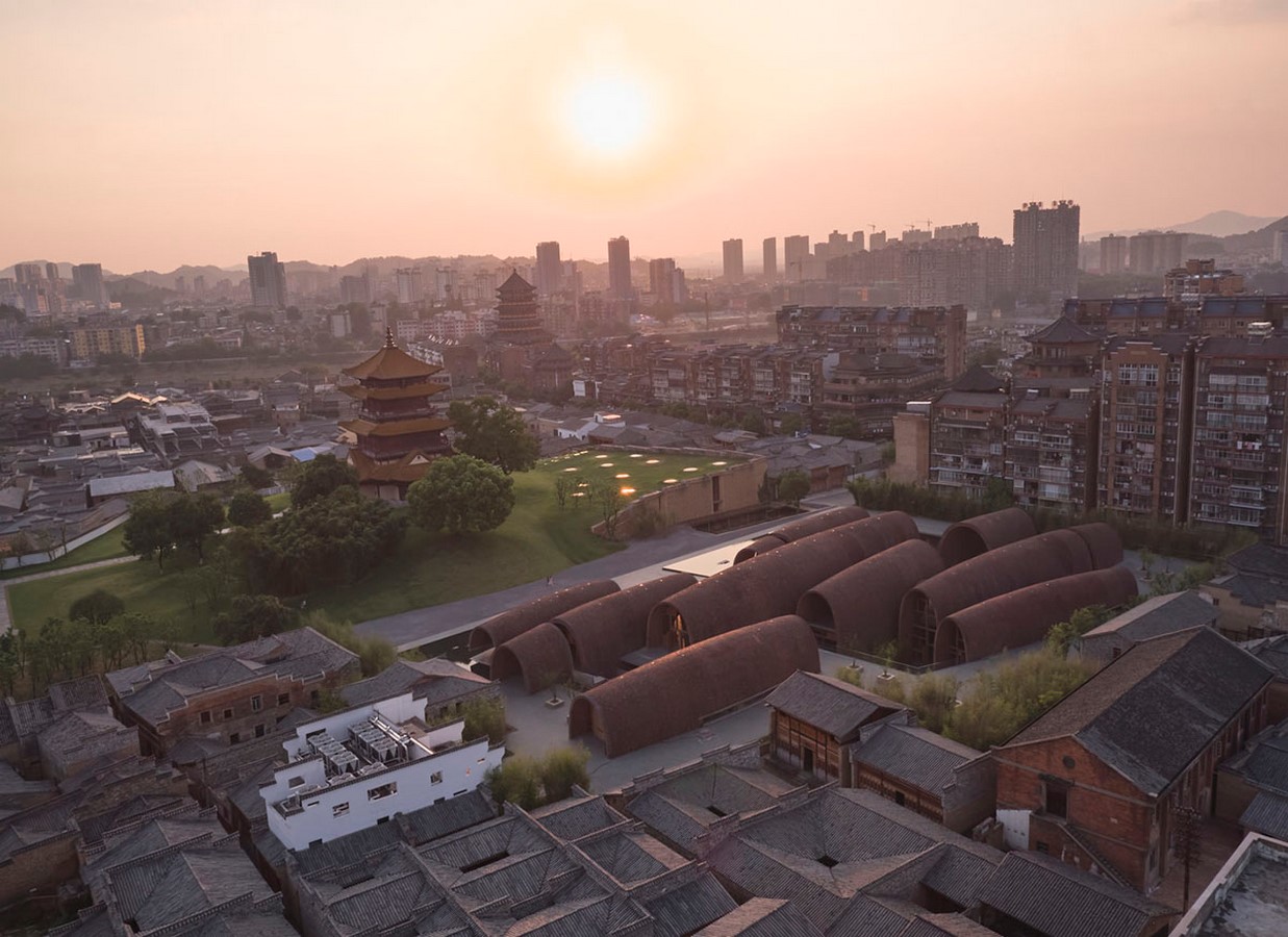 Giant Vaults From Recycled Old Kiln Bricks to transform into Jingdezhen Kiln Museum designed by Studio Zhu-Pei - Sheet1