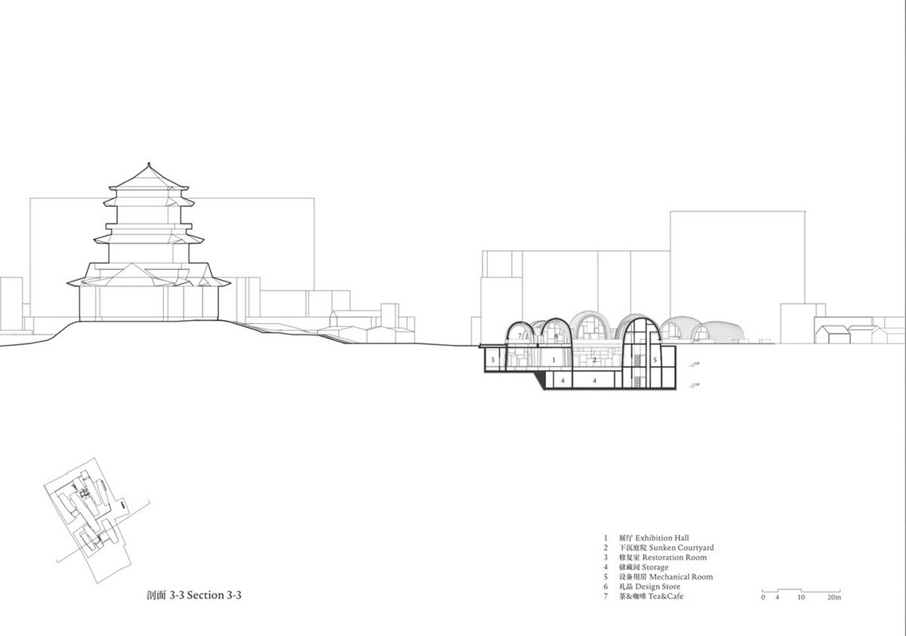 Giant Vaults From Recycled Old Kiln Bricks to transform into Jingdezhen Kiln Museum designed by Studio Zhu-Pei - Sheet3