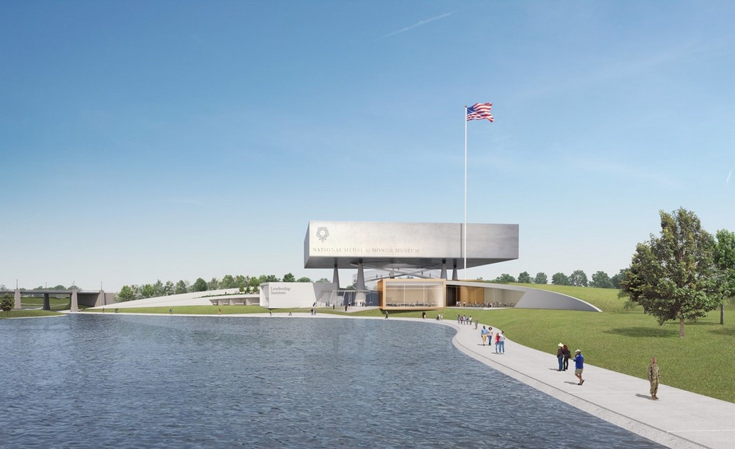 National Medal of Honor Museum in Arlington designs revealed by Rafael Viñoly Architects - Sheet1