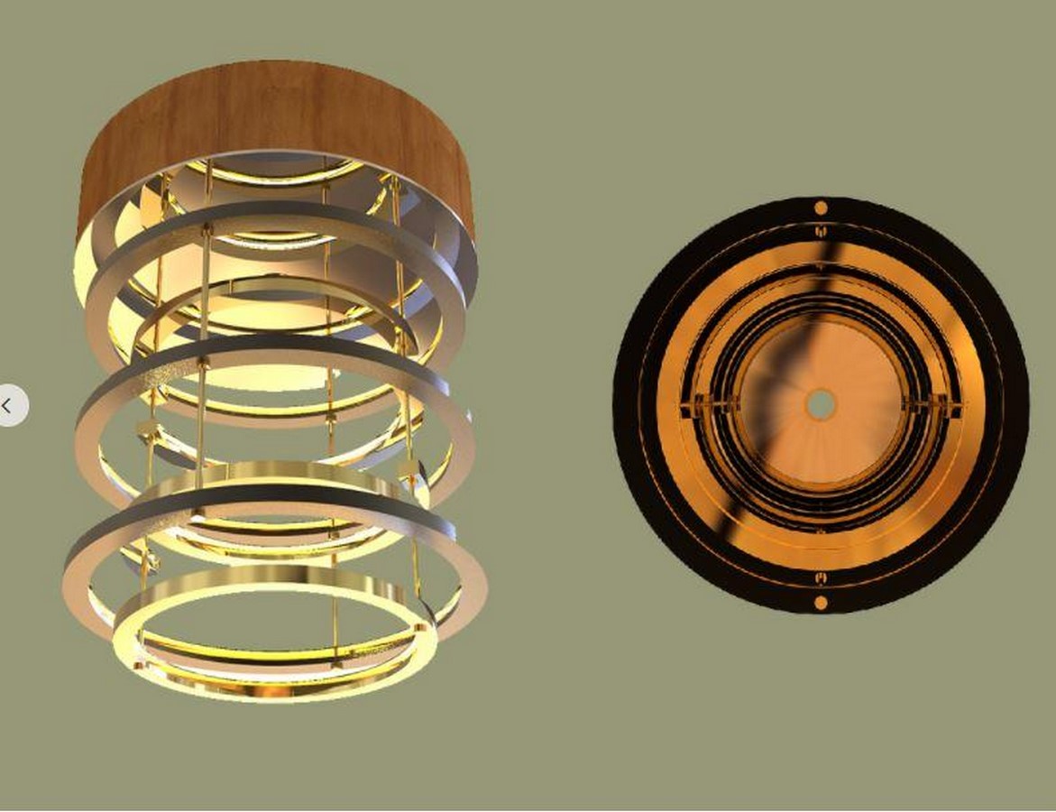 The ring chandelier - Sheet3
