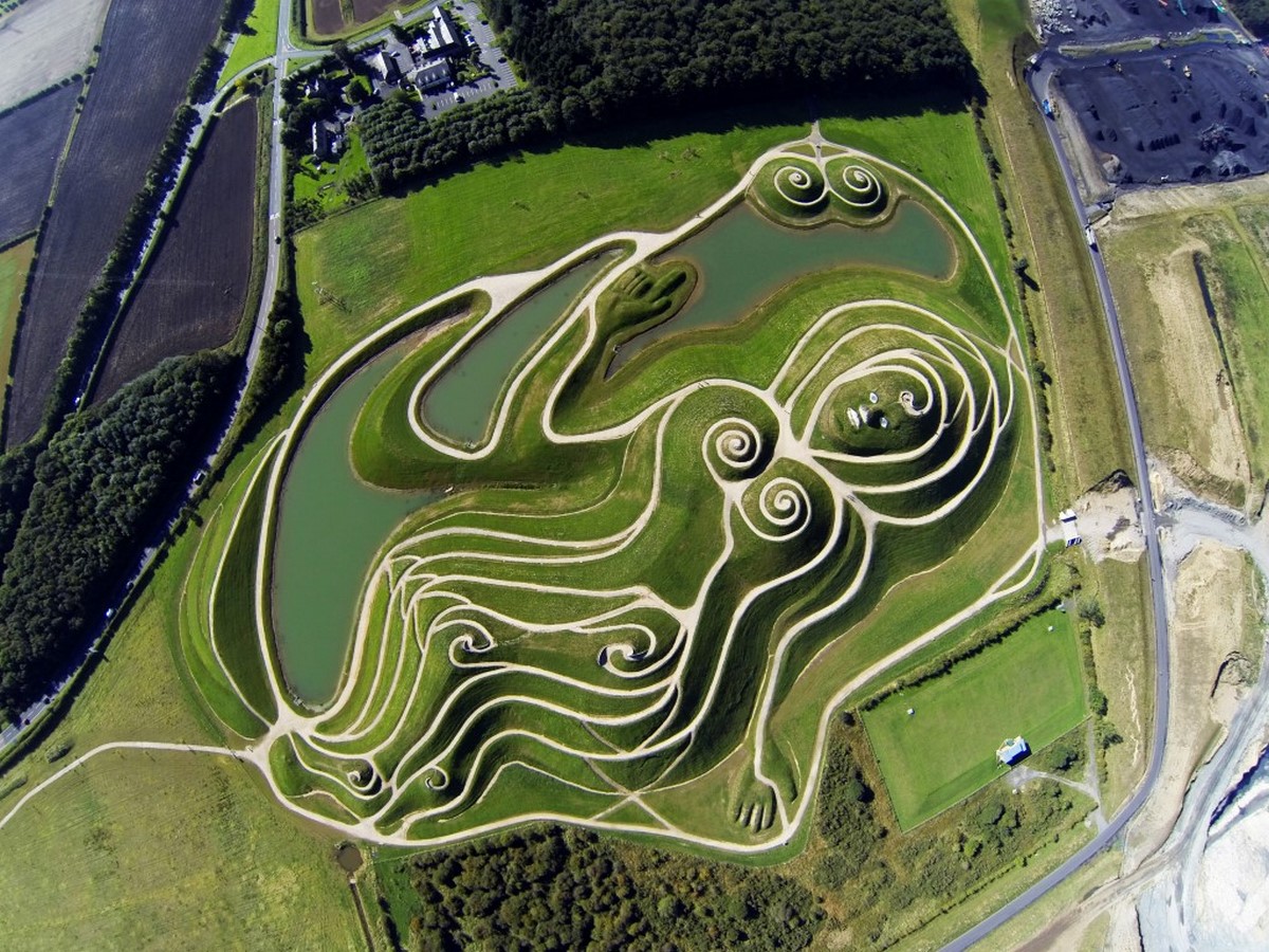 Northumberlandia: Charles Jencks  - Sheet1
