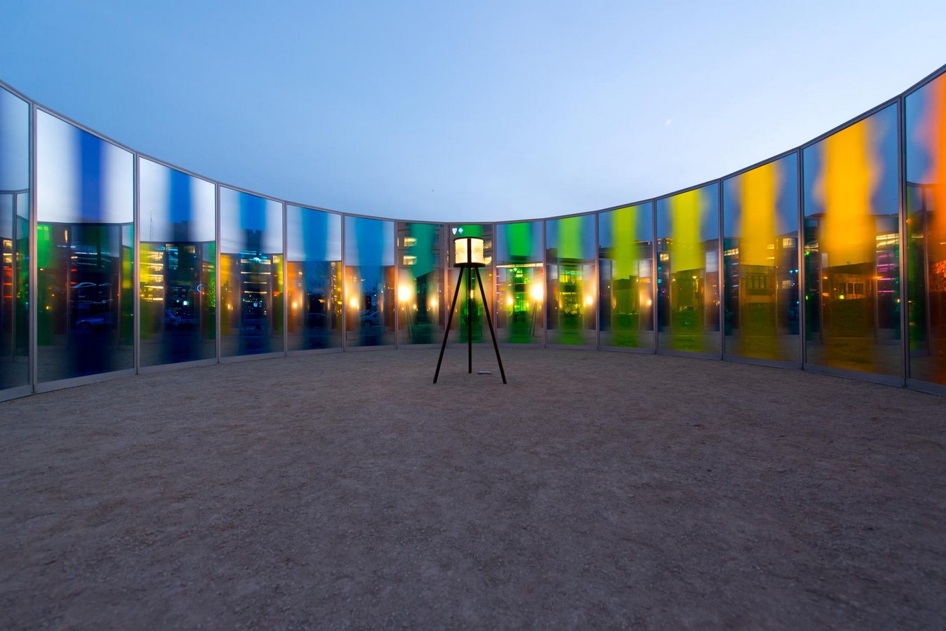 Panoramic awareness pavilion: Olafur Eliasson  - Sheet2