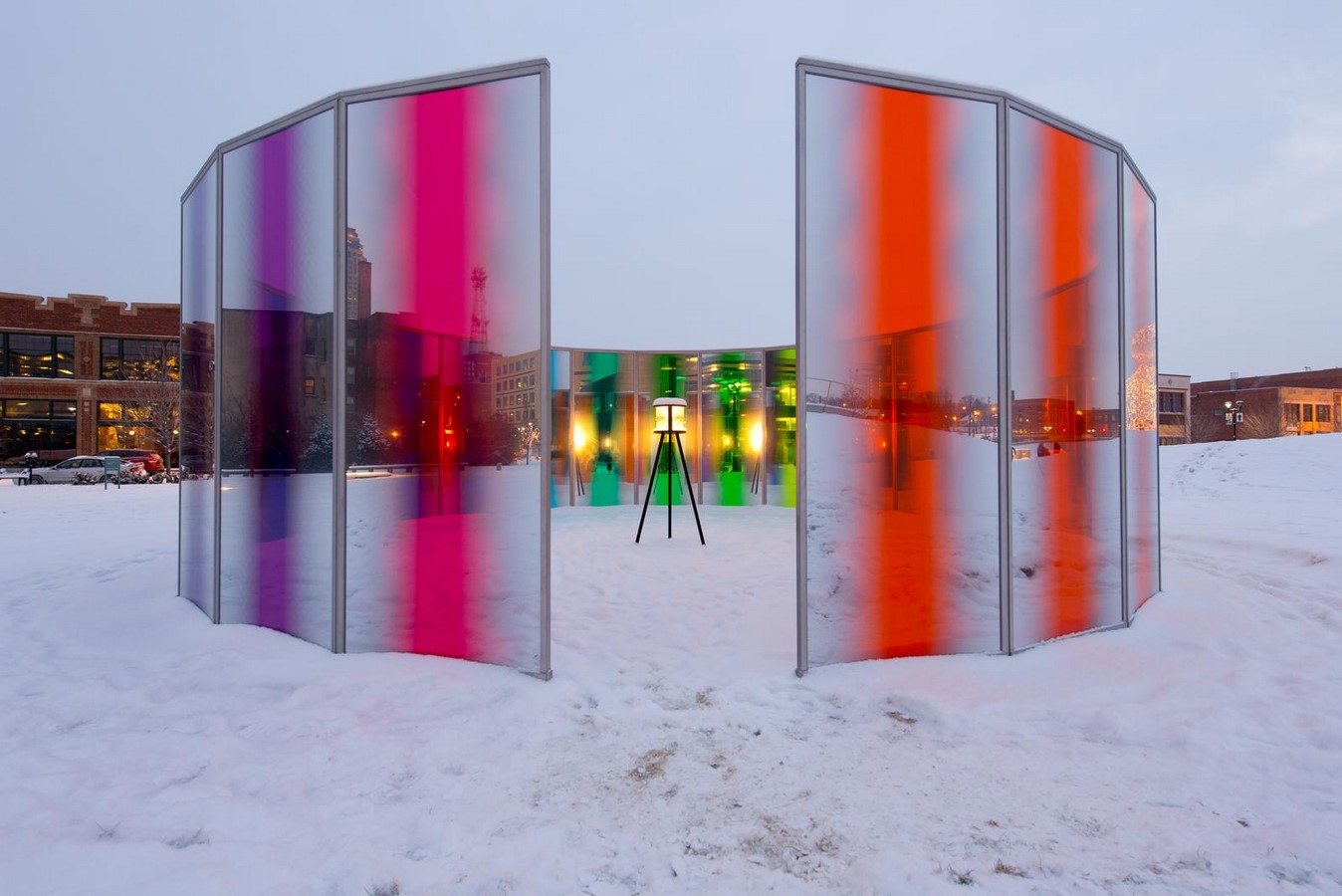 Panoramic awareness pavilion: Olafur Eliasson  - Sheet3