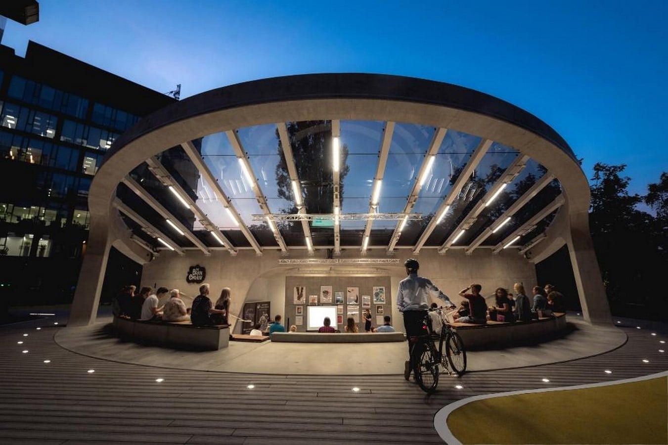 A concrete amphitheater as an 'open, democratic space' in Warsaw designed by Lina - Sheet6