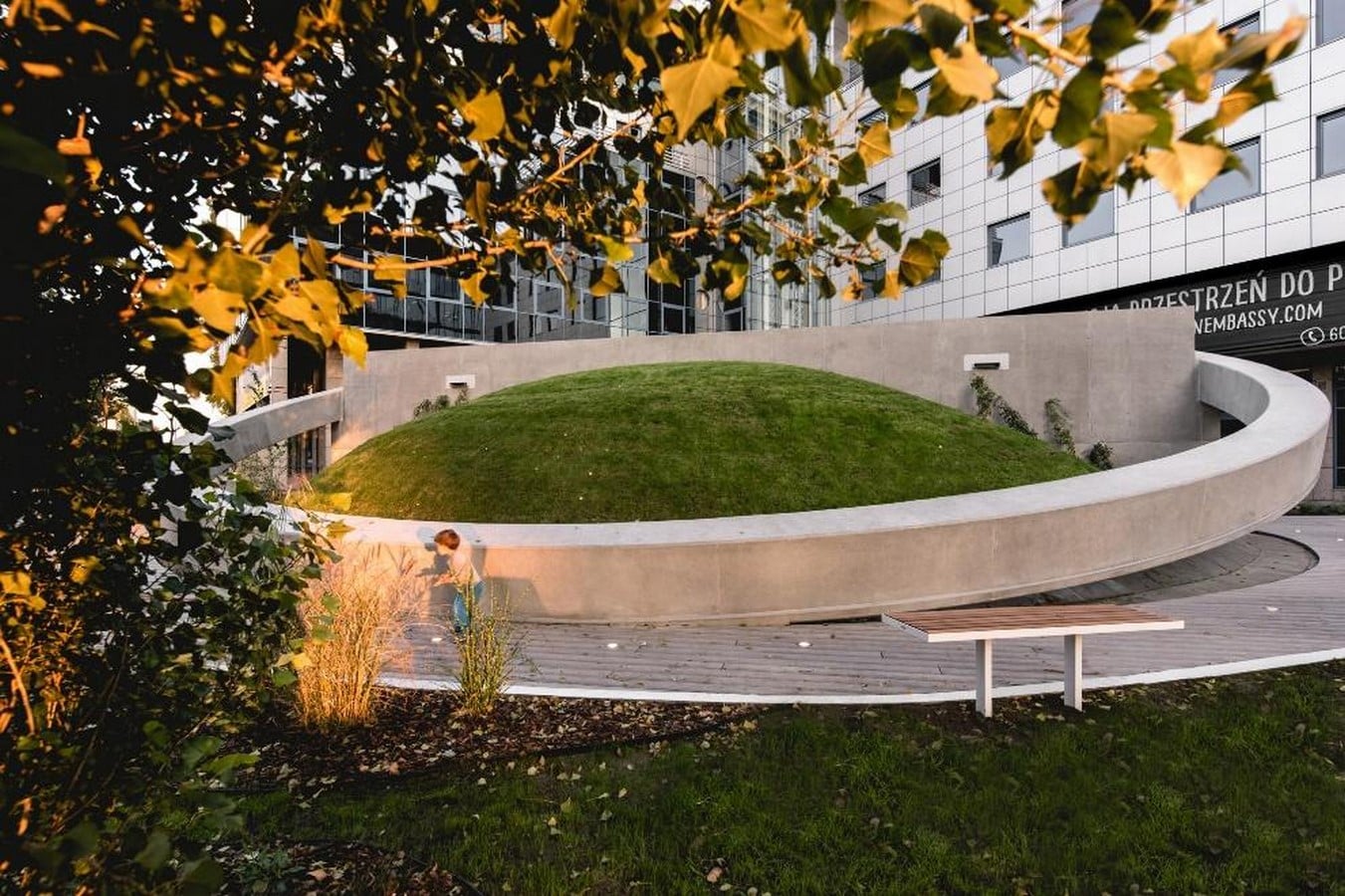 A concrete amphitheater as an 'open, democratic space' in Warsaw designed by Lina - Sheet7