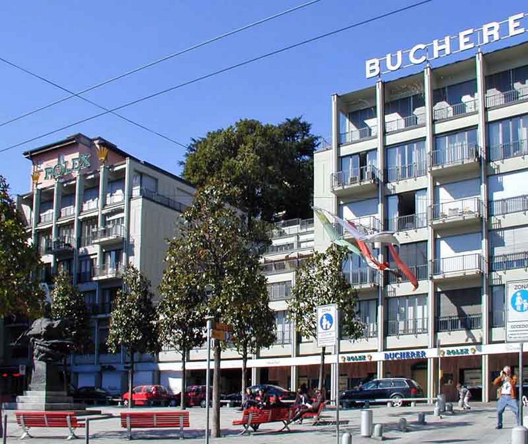 Building With Shops And Apartments, Lugano, Ticino, Switzerland