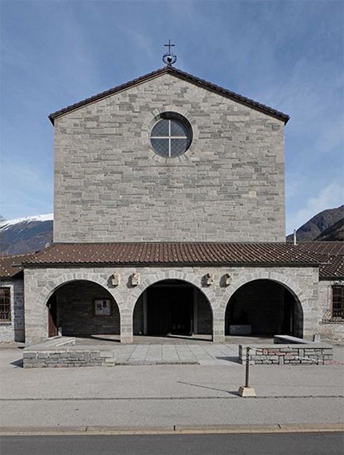 Church of the Sacred Heart, Bellinzona (1936) - Sheet1