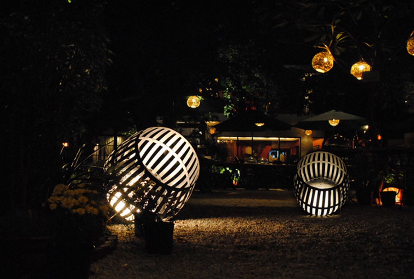 Interiors: The Lodi garden restaurant, New Delhi: - Sheet3