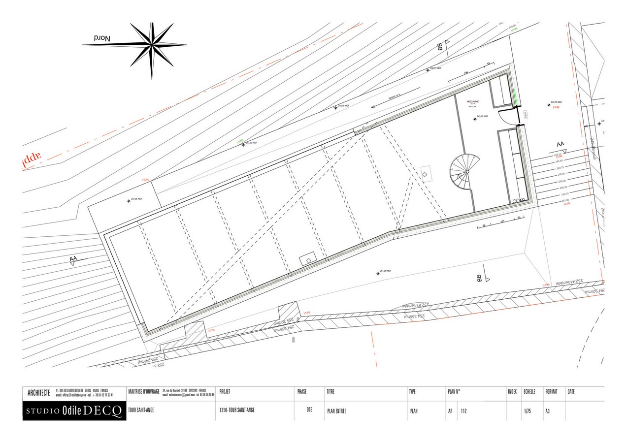 Saint-Ange Residency by Odile Decq: A silent piece of art - Sheet5