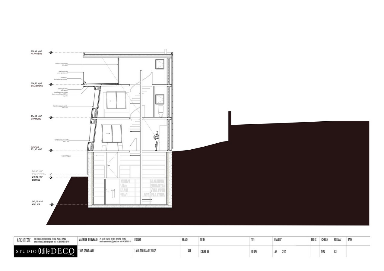 Saint-Ange Residency by Odile Decq: A silent piece of art - Sheet6