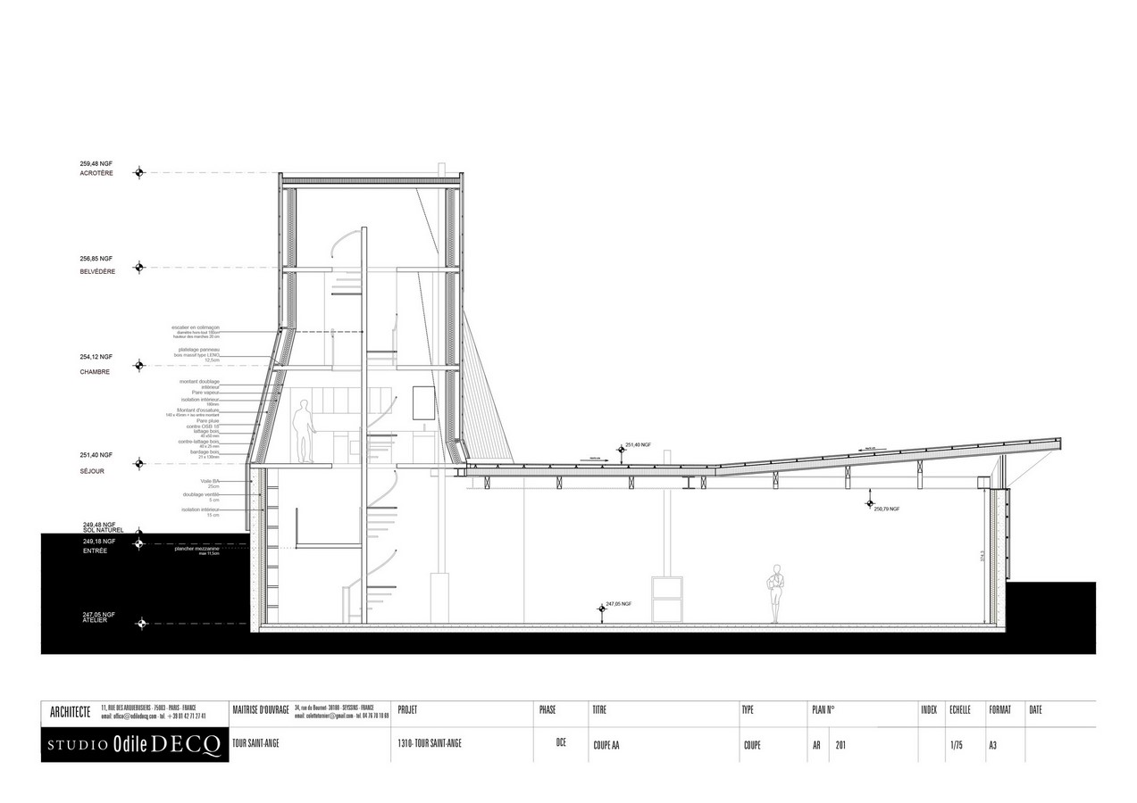 Saint-Ange Residency by Odile Decq: A silent piece of art - Sheet7