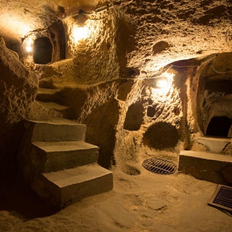 Derinkuyu underground city, Turkey - Sheet2