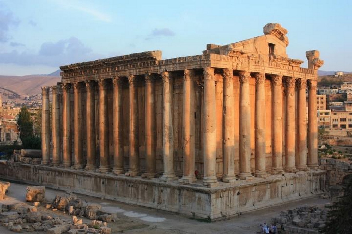 The temple of Bacchus, Lebanon - Sheet1