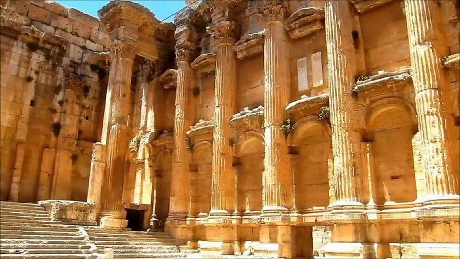 The temple of Bacchus, Lebanon - Sheet2
