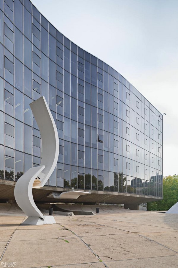 French Communist Party Headquarters by Oscar Niemeyer Rare European works - Sheet3