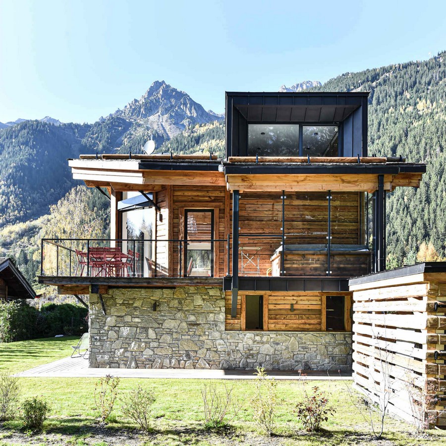 'Les belles echappées’, a pair of alpine chalets in France completed by Chevallier Architectes - Sheet1