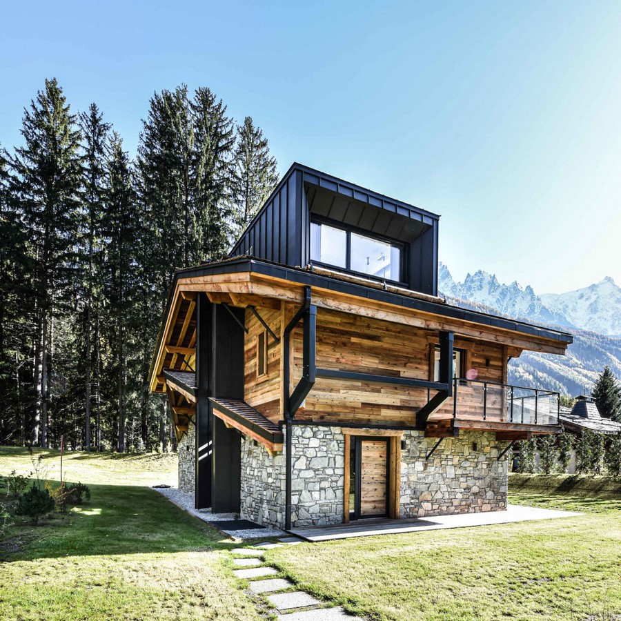 'Les belles echappées’, a pair of alpine chalets in France completed by Chevallier Architectes - Sheet2
