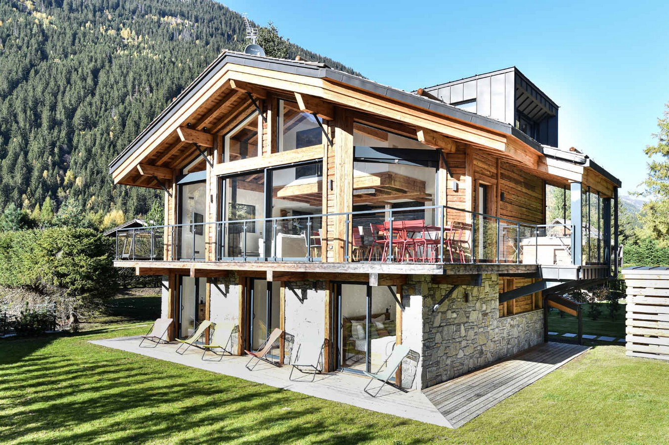 'Les belles echappées’, a pair of alpine chalets in France completed by Chevallier Architectes - Sheet4
