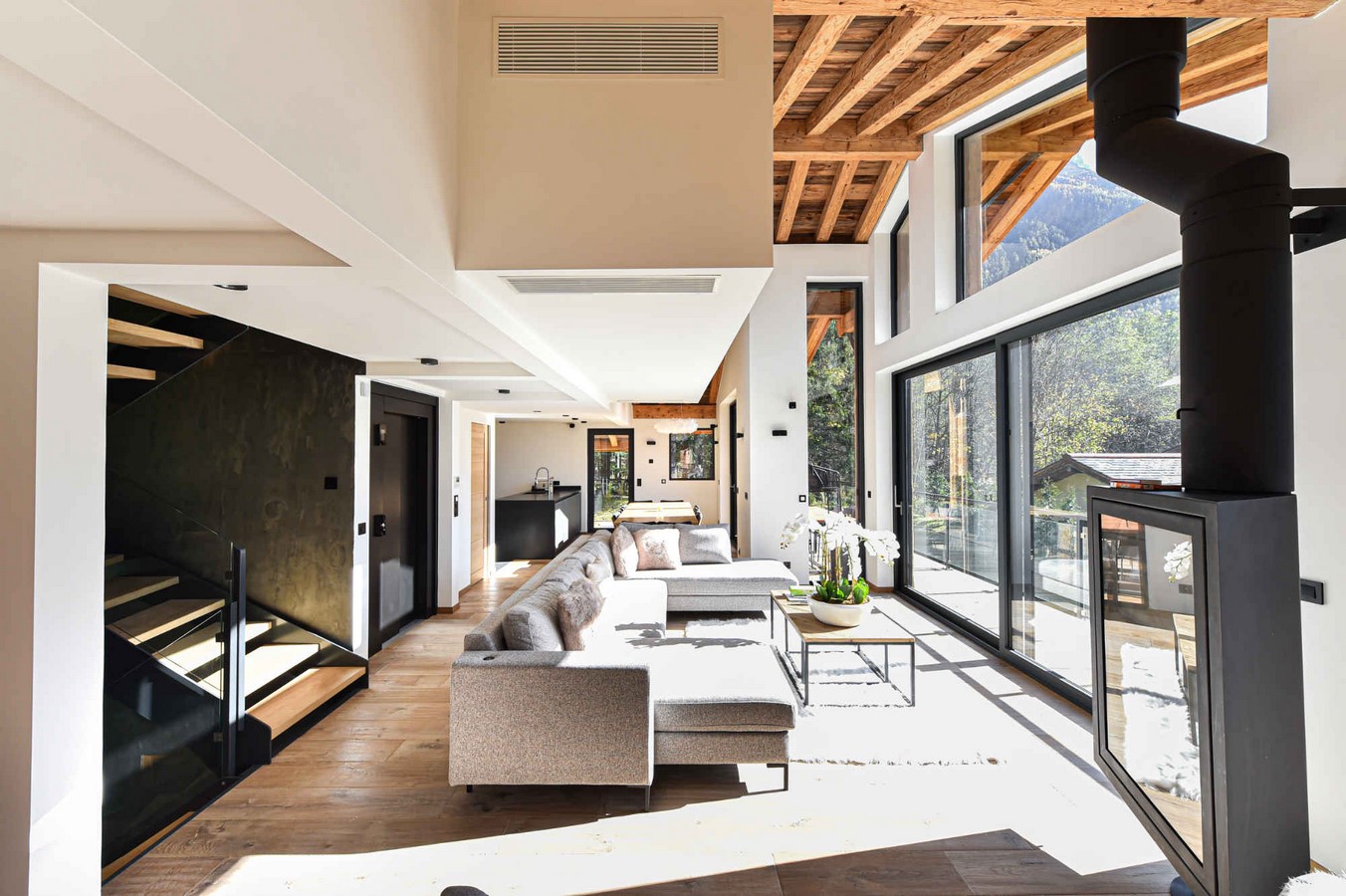 'Les belles echappées’, a pair of alpine chalets in France completed by Chevallier Architectes - Sheet6