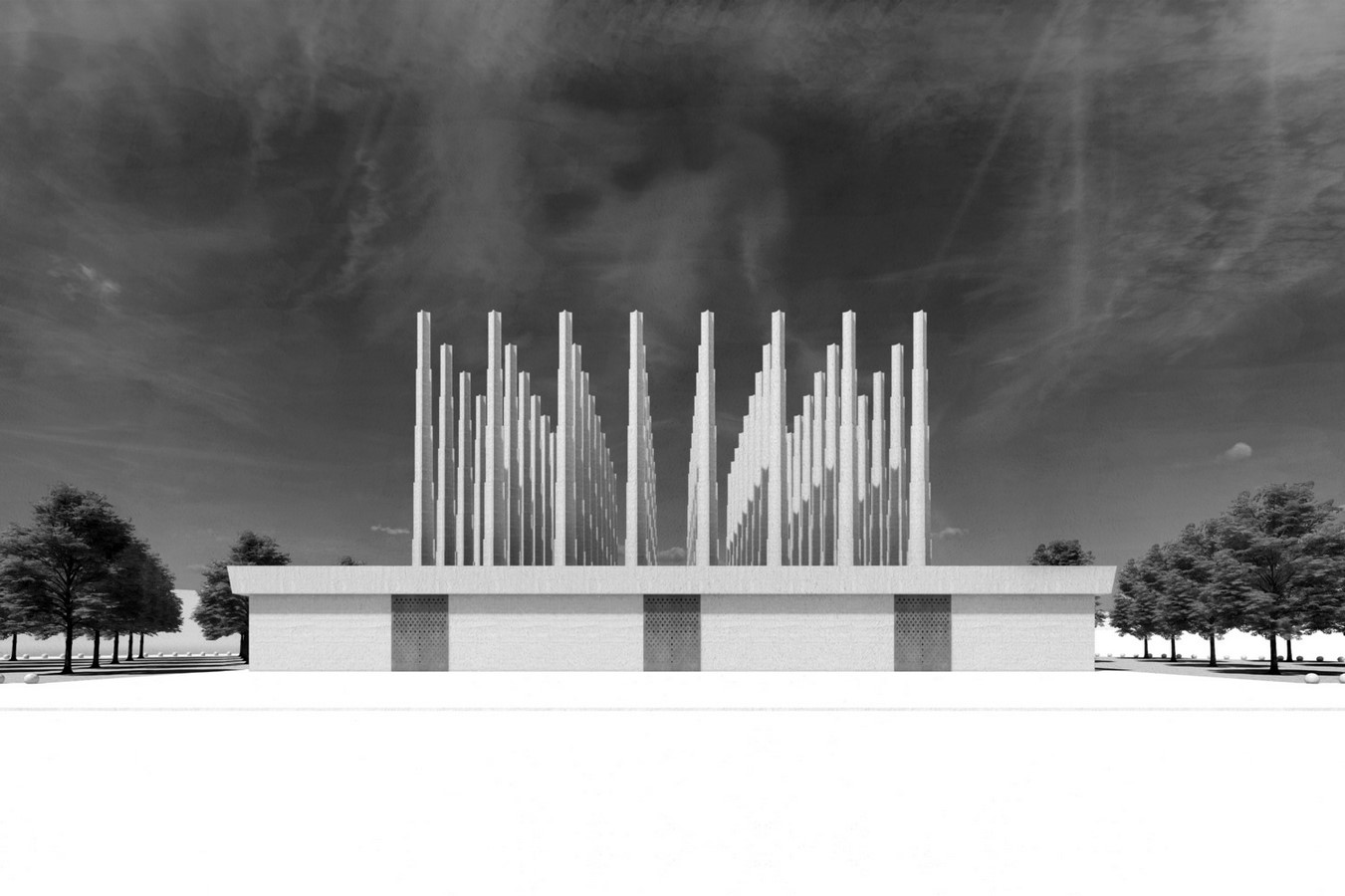 Martyrs Memorial in Niamey, Niger conceptual designs revealed by Adjaye Associates - Sheet3