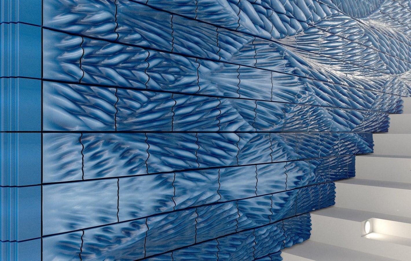 ‘New delft blue’ 3D-printed ceramic tiles by studio RAP - Sheet3