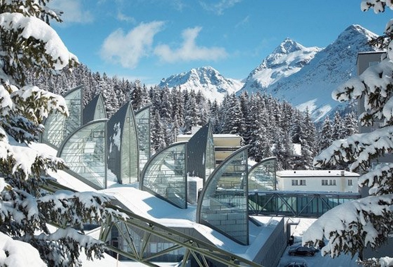 Tschuggen Bergoase Spa, Arosa, Suiza / Mario Botta Architetto - Sheet1