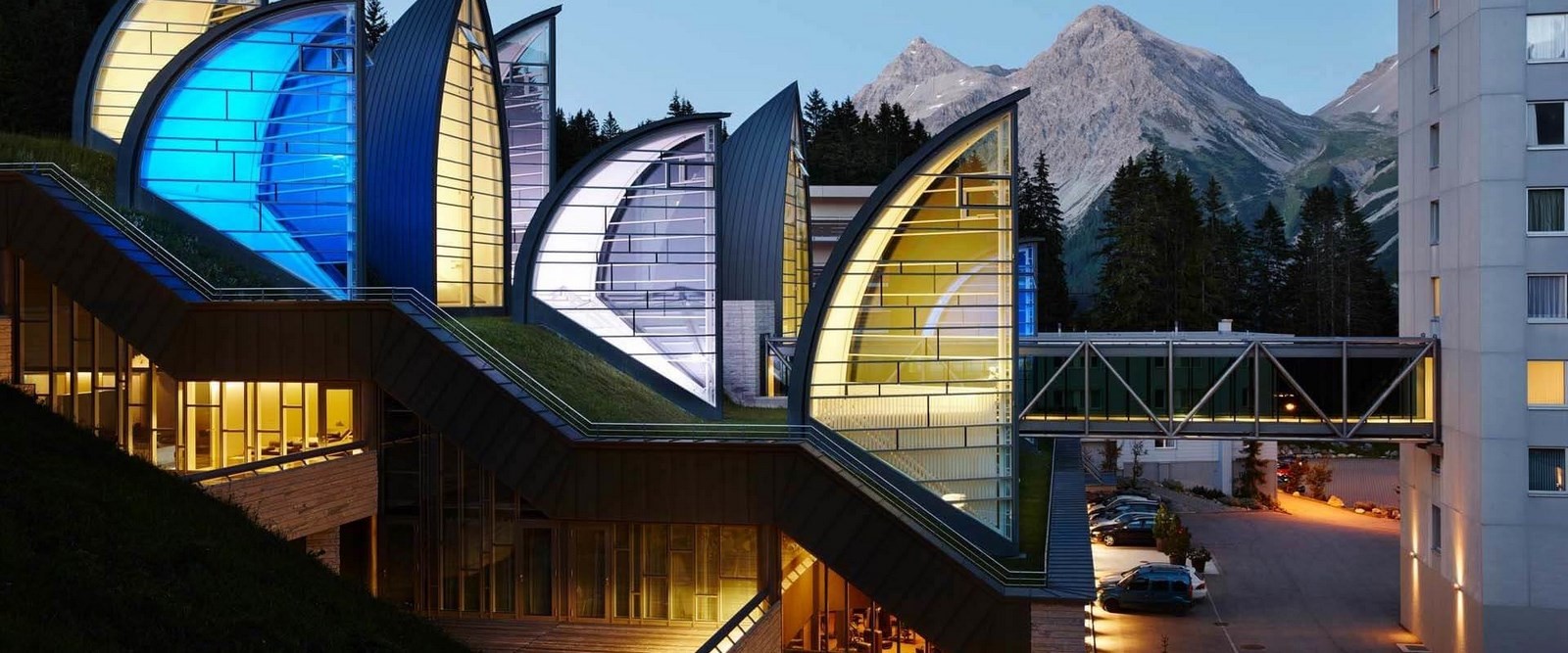 Tschuggen Bergoase Spa, Arosa, Suiza / Mario Botta Architetto - Sheet4