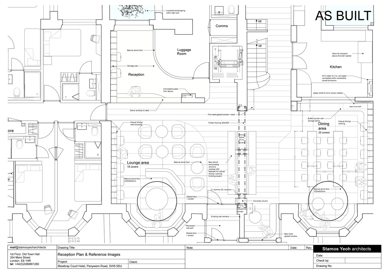 Mowbray Court Hotel, Earls Court by Stamos Yeoh Architects - Sheet10