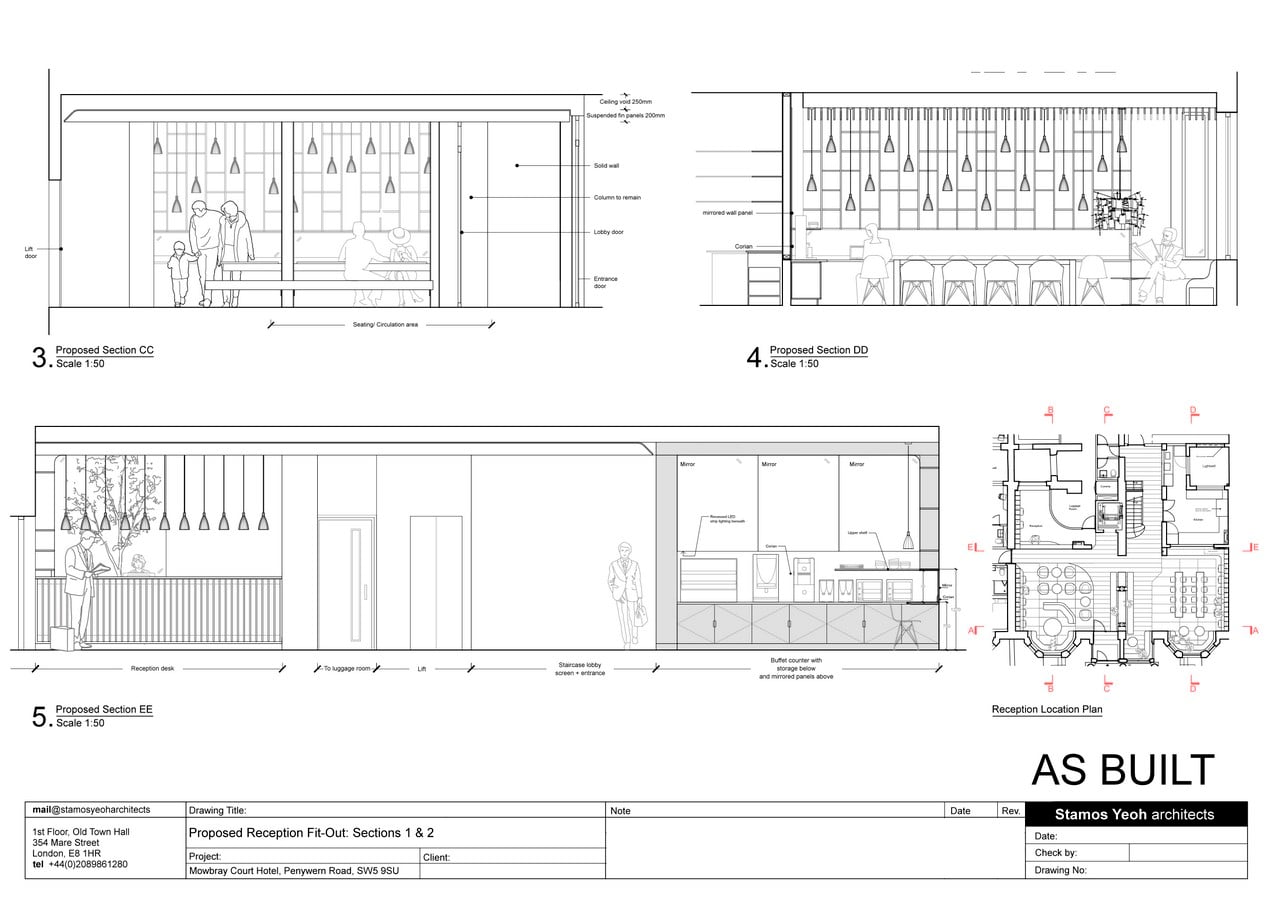 Mowbray Court Hotel, Earls Court by Stamos Yeoh Architects - Sheet9