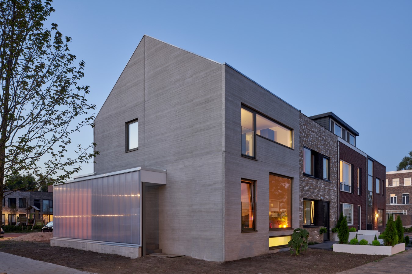 Concrete split-level house by derksen windt architecten - Sheet8