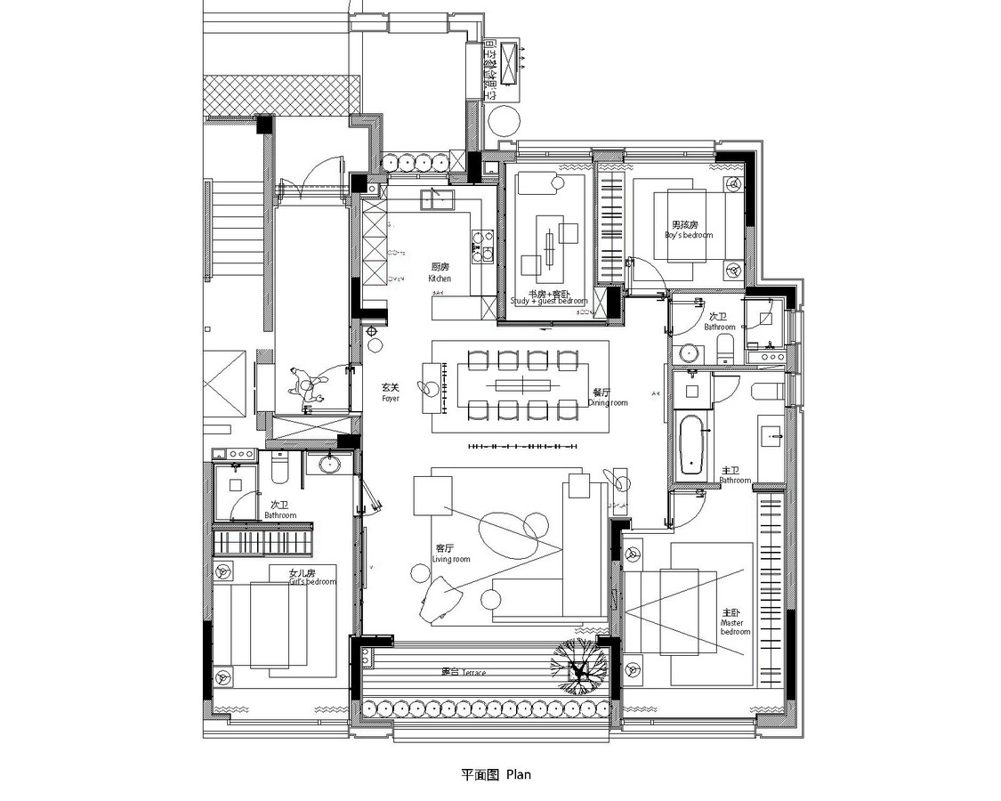 Greentown · Magnificent Residence Show Flat by QIRAN DESIGN GROUP - Sheet14