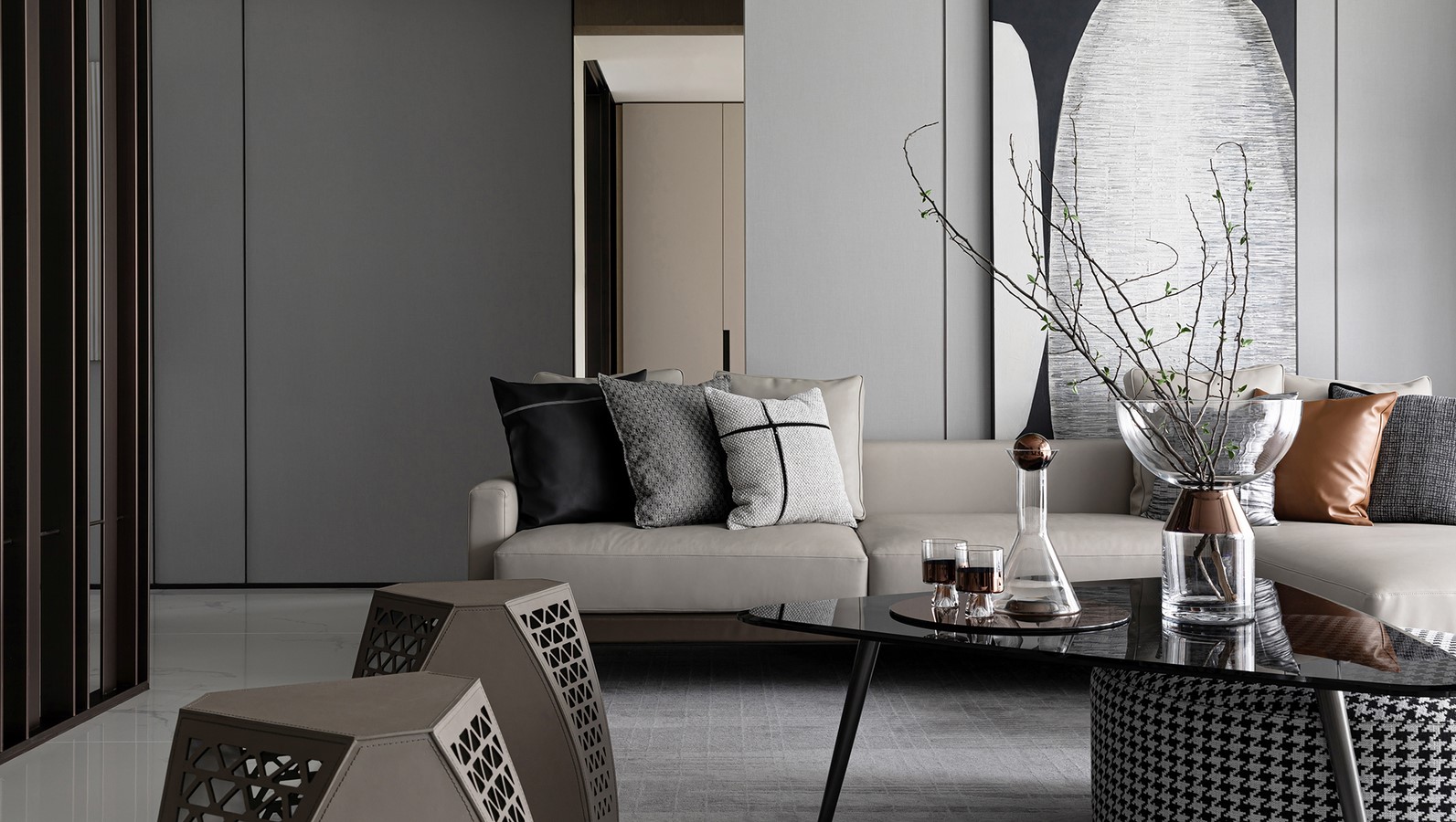 Greentown · Magnificent Residence Show Flat by QIRAN DESIGN GROUP - Sheet8
