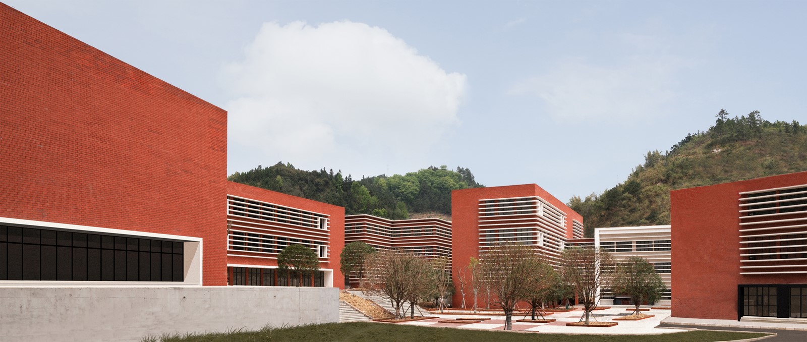 Qiannan Mountain Fire and Emergency Rescue Training Center by West-line Studio - Sheet7