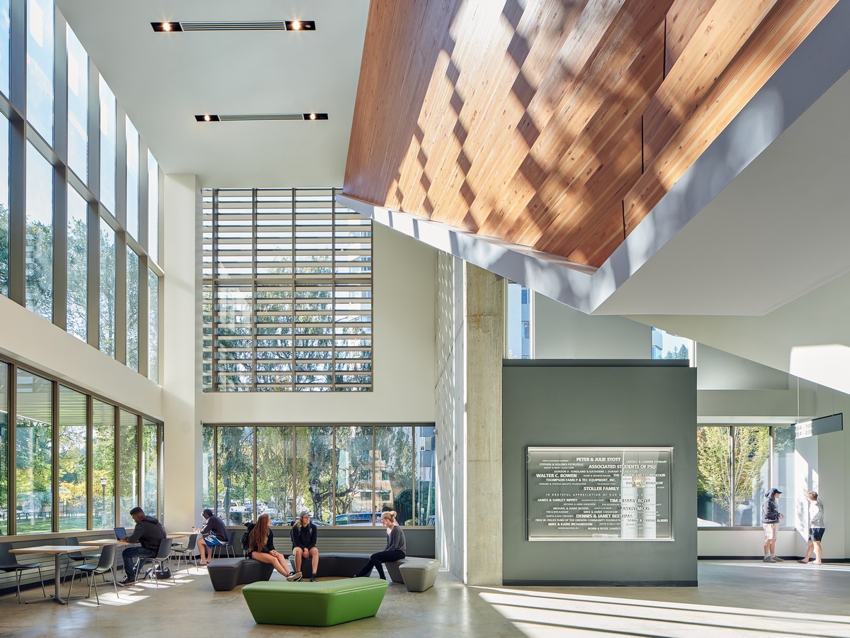 Portland State University Stott Center Renovation + Viking Pavilion by Woofter Bolch Architecture and Perkins+Will - sheet1