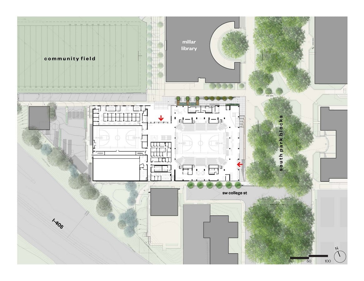 Portland State University Stott Center Renovation + Viking Pavilion by Woofter Bolch Architecture- Sheet16