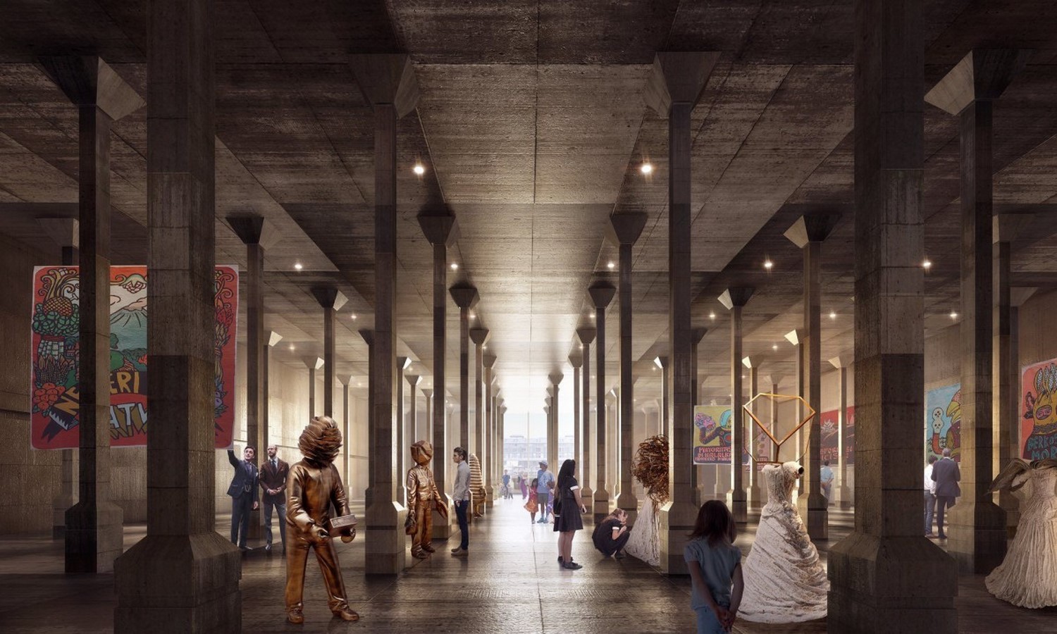 New Images For Art Gallery Of South Wales Expansion In Sydney revealed by SANAA - Sheet11
