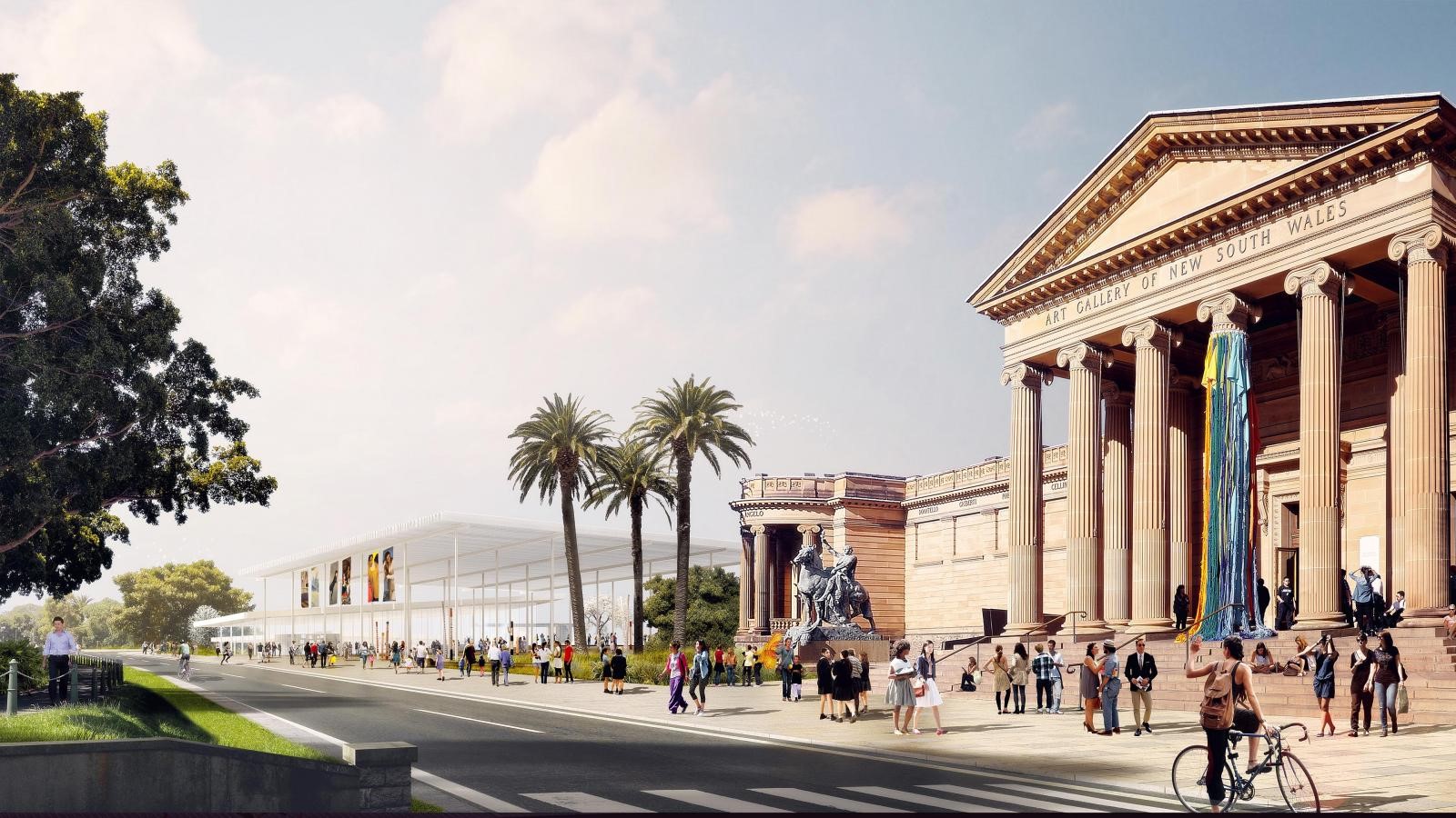 New Images For Art Gallery Of South Wales Expansion In Sydney revealed by SANAA - Sheet5